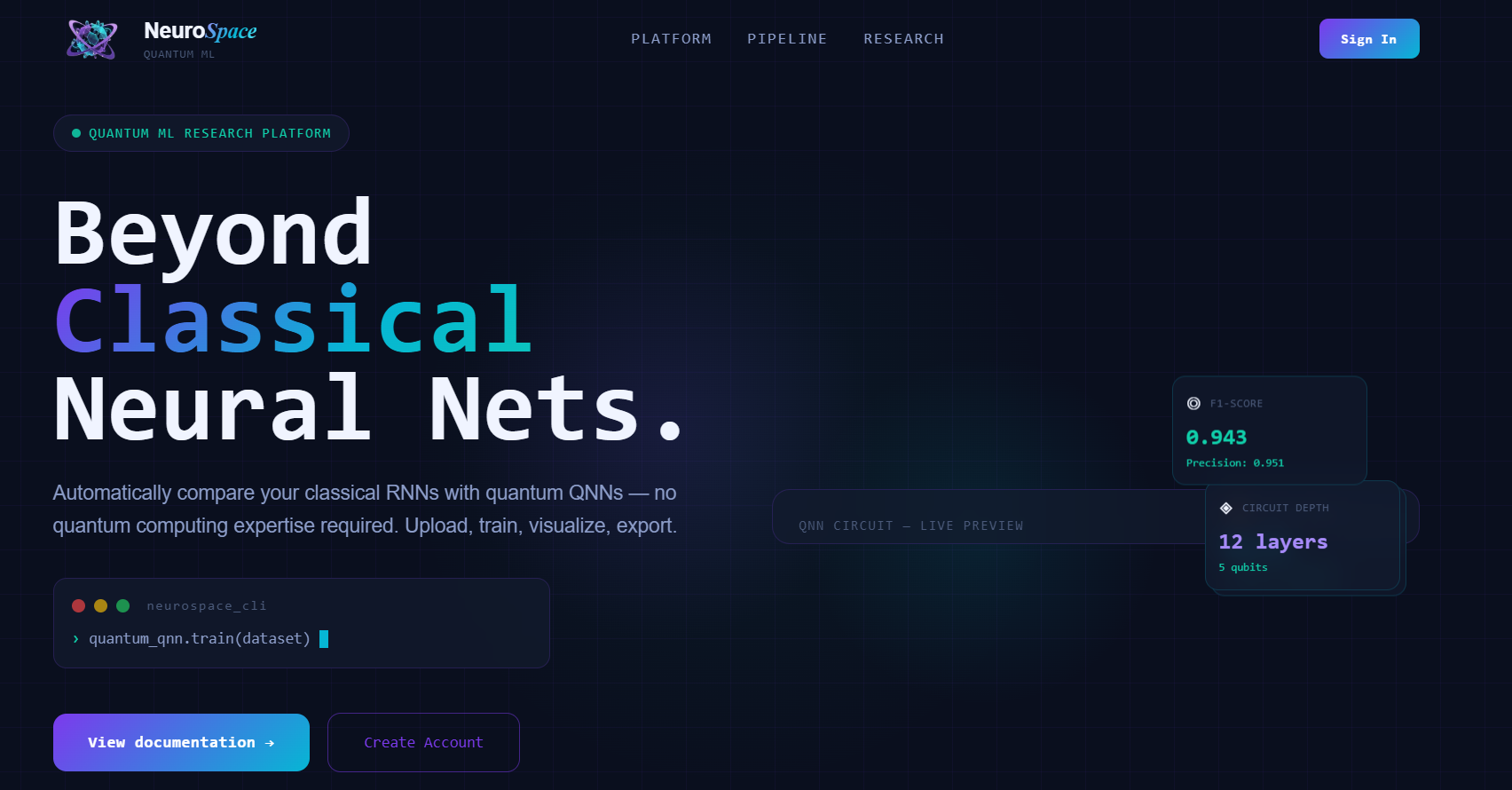 NeuroSpace preview